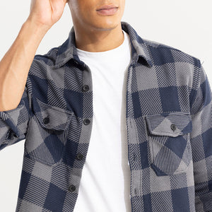 Colossal Checks Navy Shirt