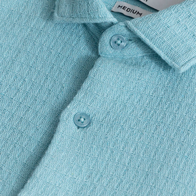 RelaxKnit Sky Blue Shirt