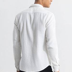 RelaxKnit White Shirt