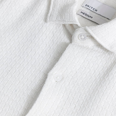 RelaxKnit White Shirt