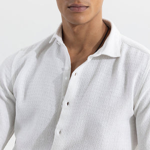 RelaxKnit White Shirt