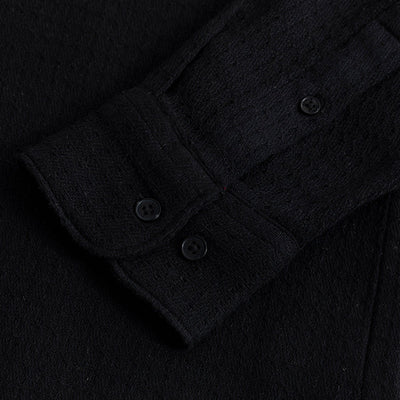 RelaxKnit Black Shirt