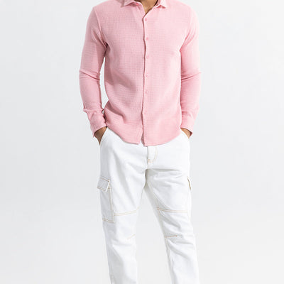RelaxKnit Pink Shirt