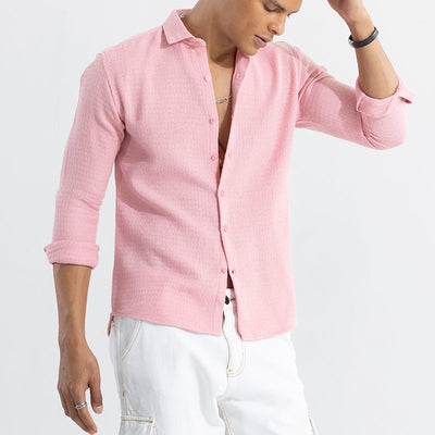 RelaxKnit Pink Shirt