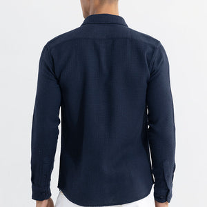 RelaxKnit Navy Shirt