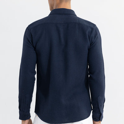 RelaxKnit Navy Shirt