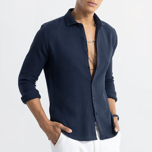 RelaxKnit Navy Shirt