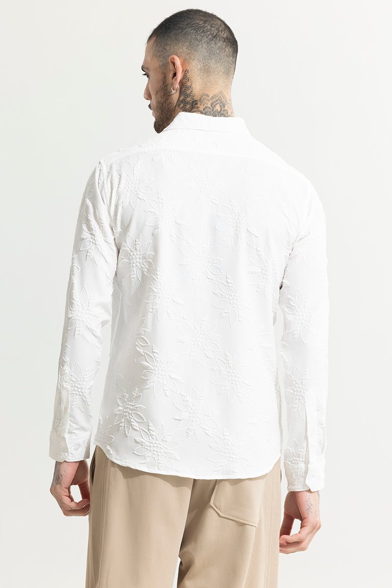 Slender White Shirt