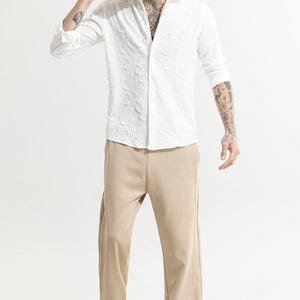Slender White Shirt