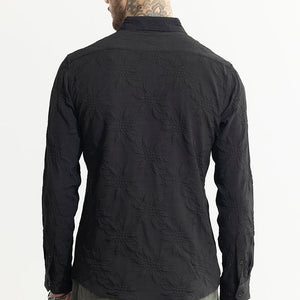 Slender Black Shirt