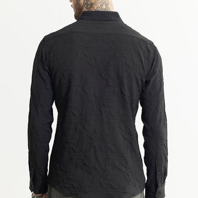 Slender Black Shirt