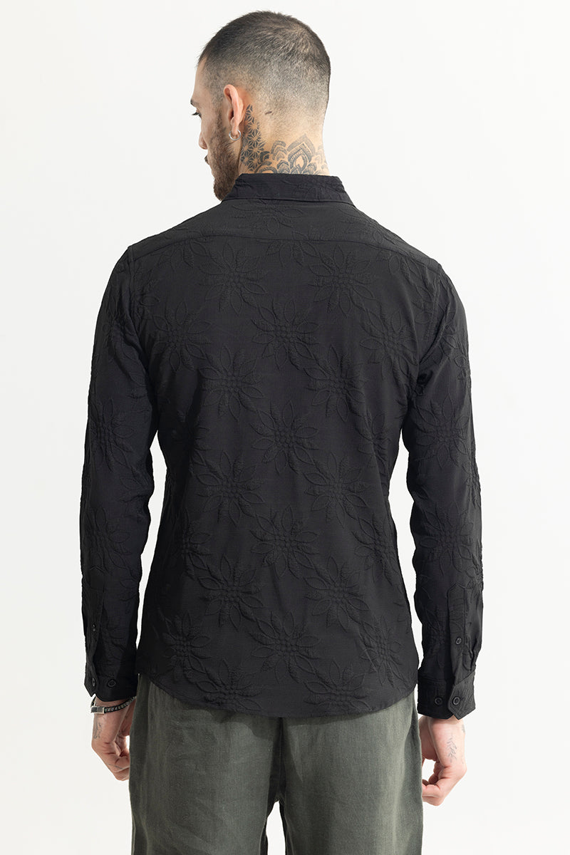 Slender Black Shirt