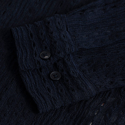 CraftedCanvas Navy Shirt
