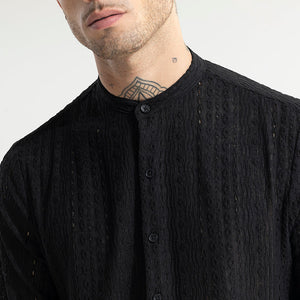 CraftedCanvas Black Shirt
