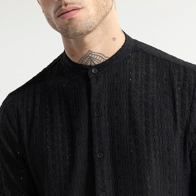 CraftedCanvas Black Shirt
