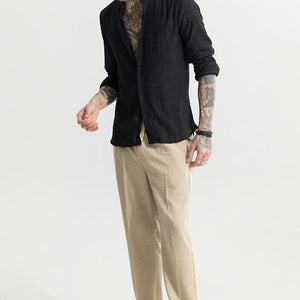CraftedCanvas Black Shirt