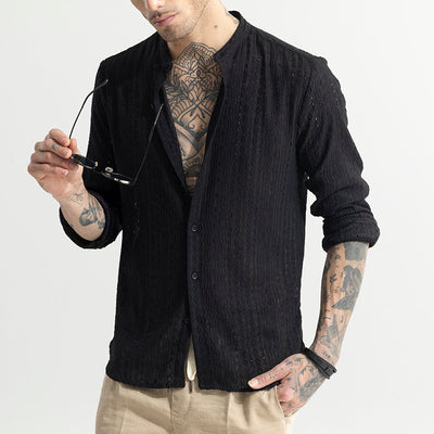 CraftedCanvas Black Shirt