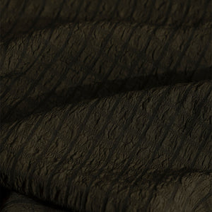 AiryCheck Olive Seer Sucker Shirt