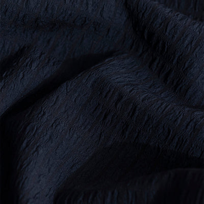 AiryCheck Navy Seer Sucker Shirt