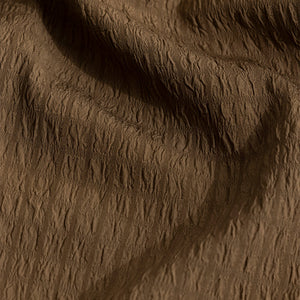 AiryCheck Brown Seer Sucker Shirt