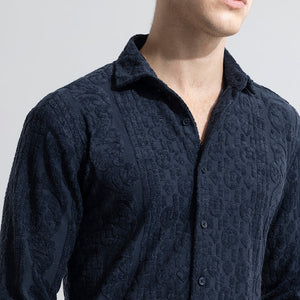 Circle Diamond Navy Shirt