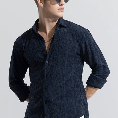 Circle Diamond Navy Shirt