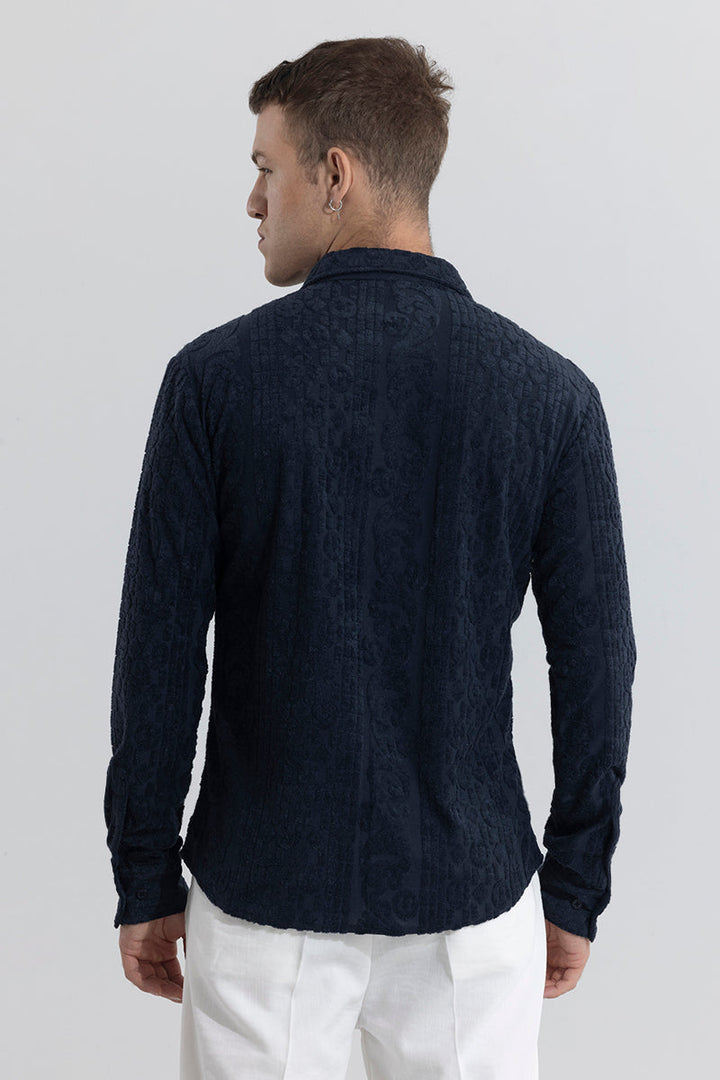 Circle Diamond Navy Shirt