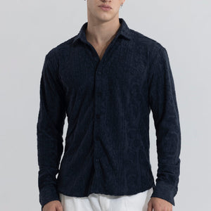 Circle Diamond Navy Shirt