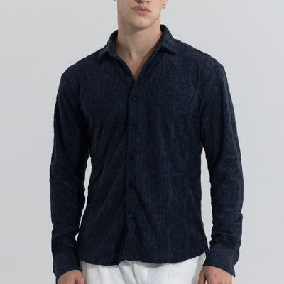 Circle Diamond Navy Shirt