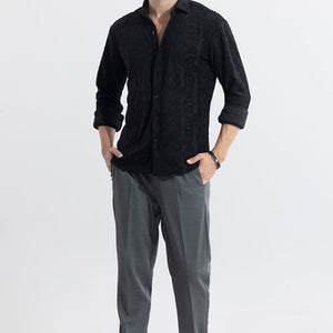 Circle Diamond Black Shirt