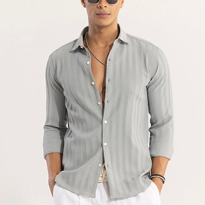Quadbar Grey Shirt