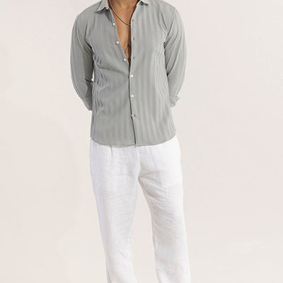 Quadbar Grey Shirt