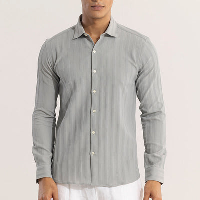 Quadbar Grey Shirt