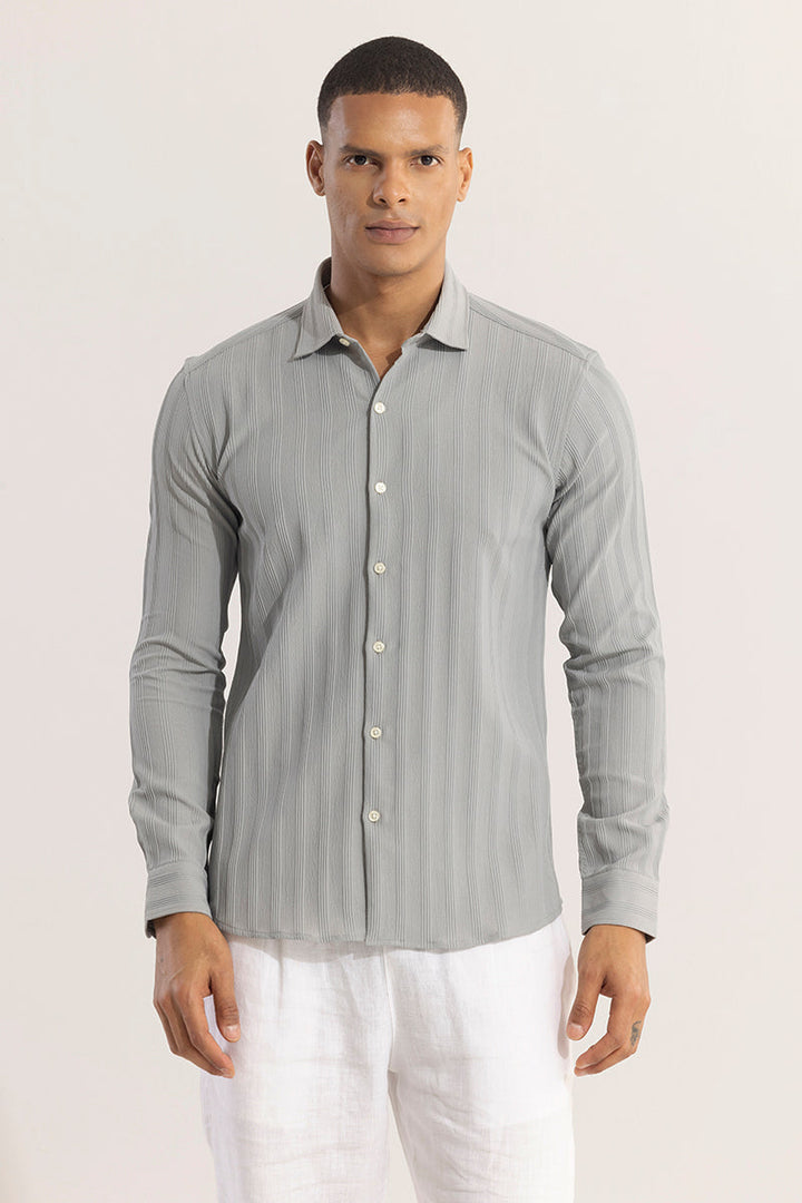 Quadbar Grey Shirt