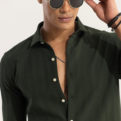 Quadbar Green Shirt