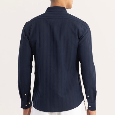 Quadbar Navy Shirt