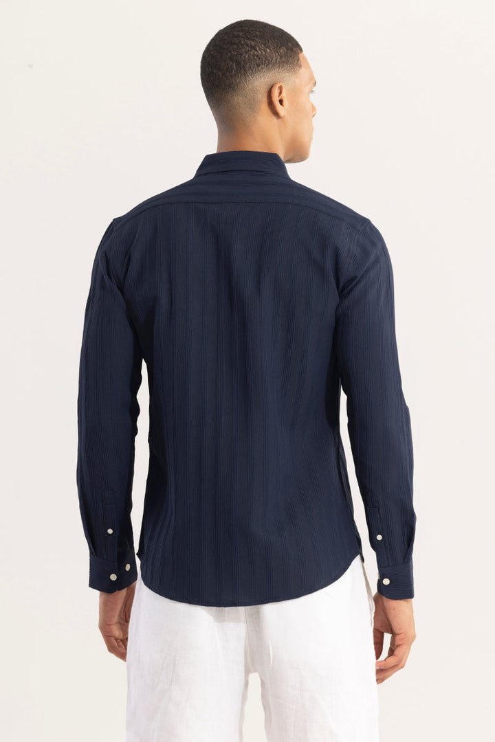 Quadbar Navy Shirt