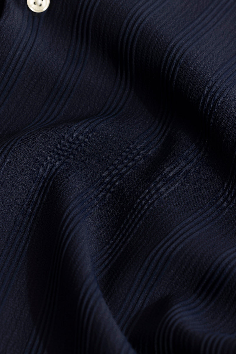 Quadbar Navy Shirt