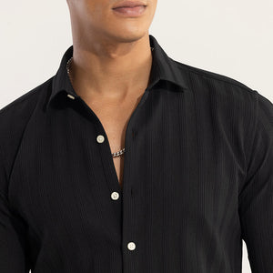 Quadbar Black Shirt