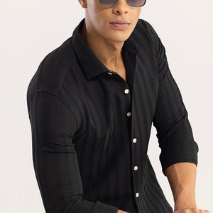 Quadbar Black Shirt