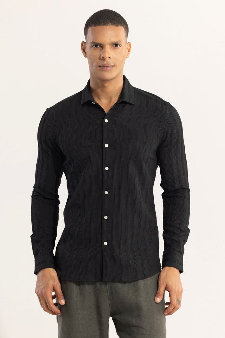 Quadbar Black Shirt