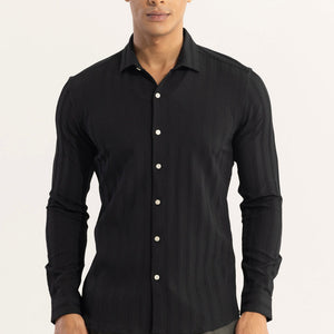Quadbar Black Shirt