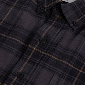 Tartan Twist Ash Grey Checks Shirt
