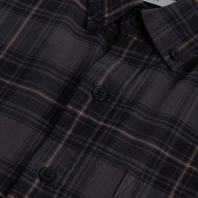 Tartan Twist Ash Grey Checks Shirt
