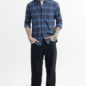 Tartan Twist Blue Checks Shirt