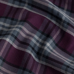Tartan Twist Purple Checks Shirt