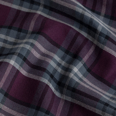 Tartan Twist Purple Checks Shirt