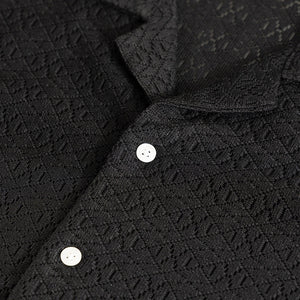 Cosmic Circle Black Hakoba Shirt