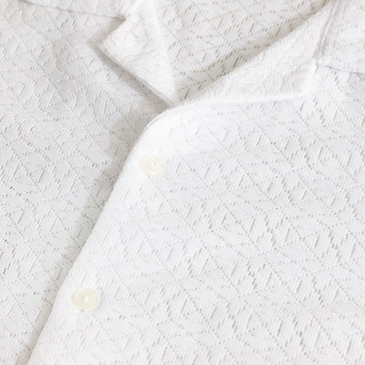 Cosmic Circle White Hakoba Shirt