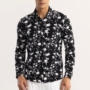 Begonia Black Shirt